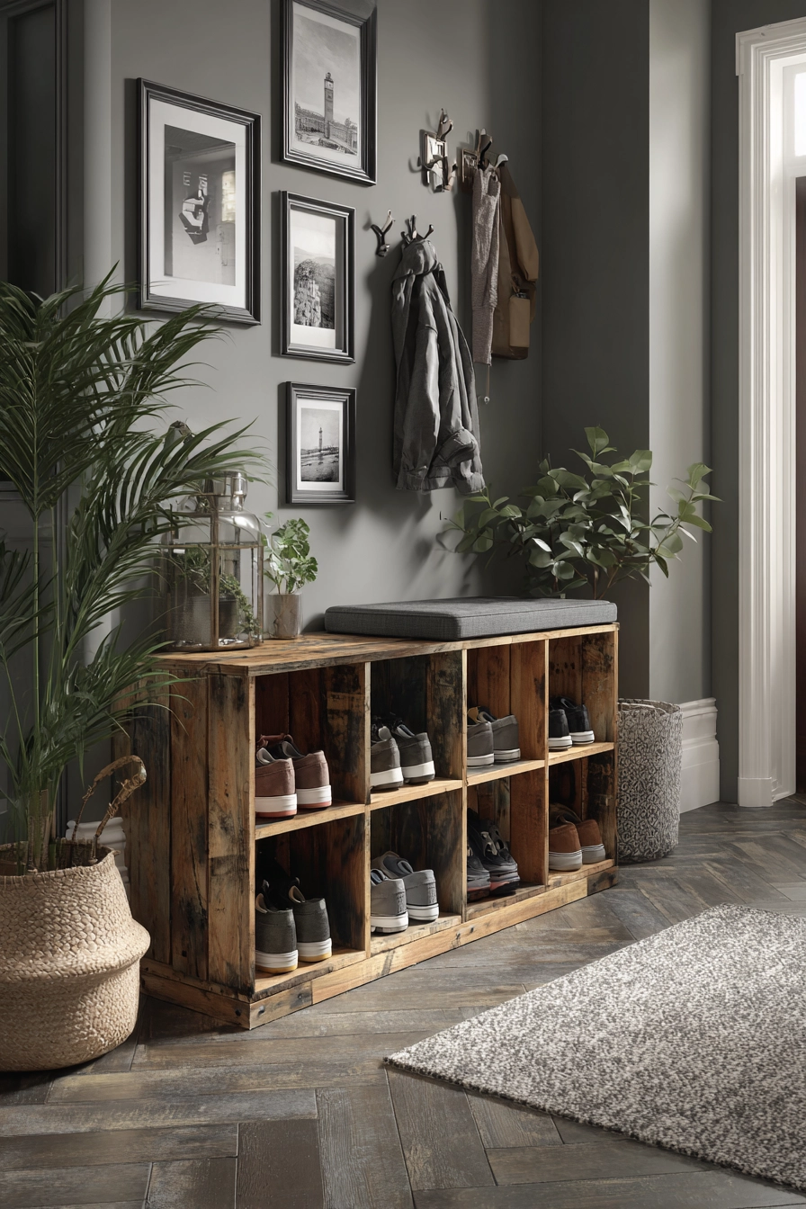 hallway shoe storage 33