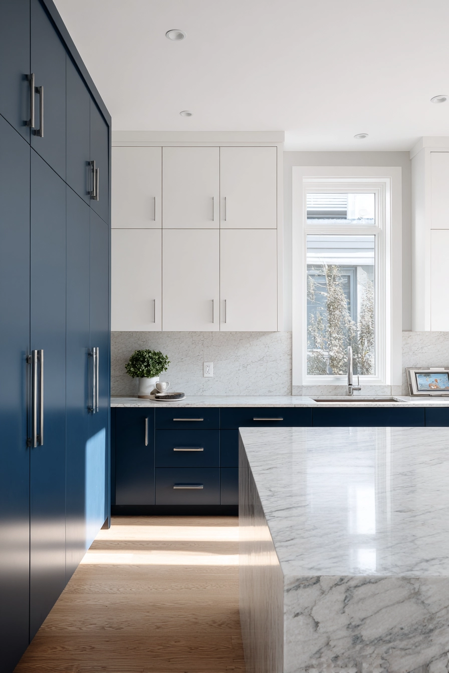 kitchen cabinets color combination 1