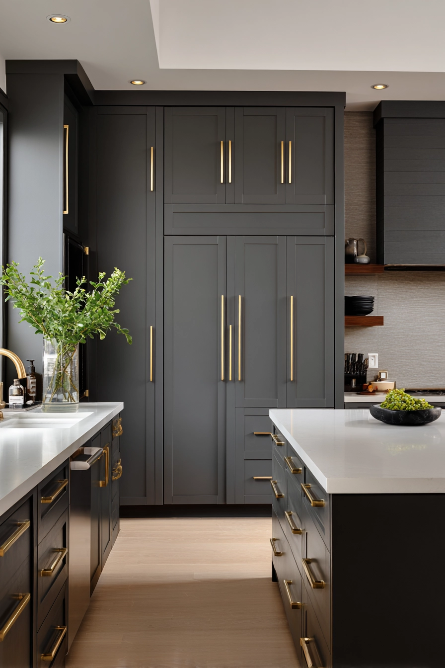 kitchen cabinets color combination 10