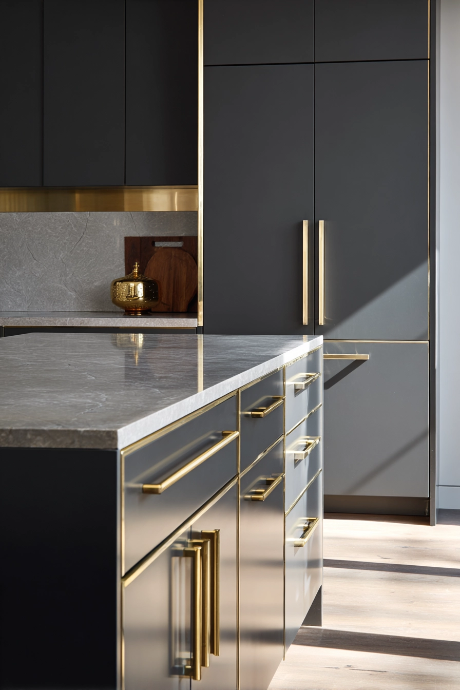 kitchen cabinets color combination 11