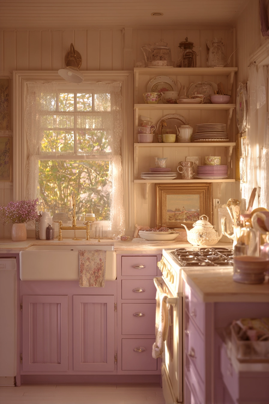 kitchen cabinets color combination 39