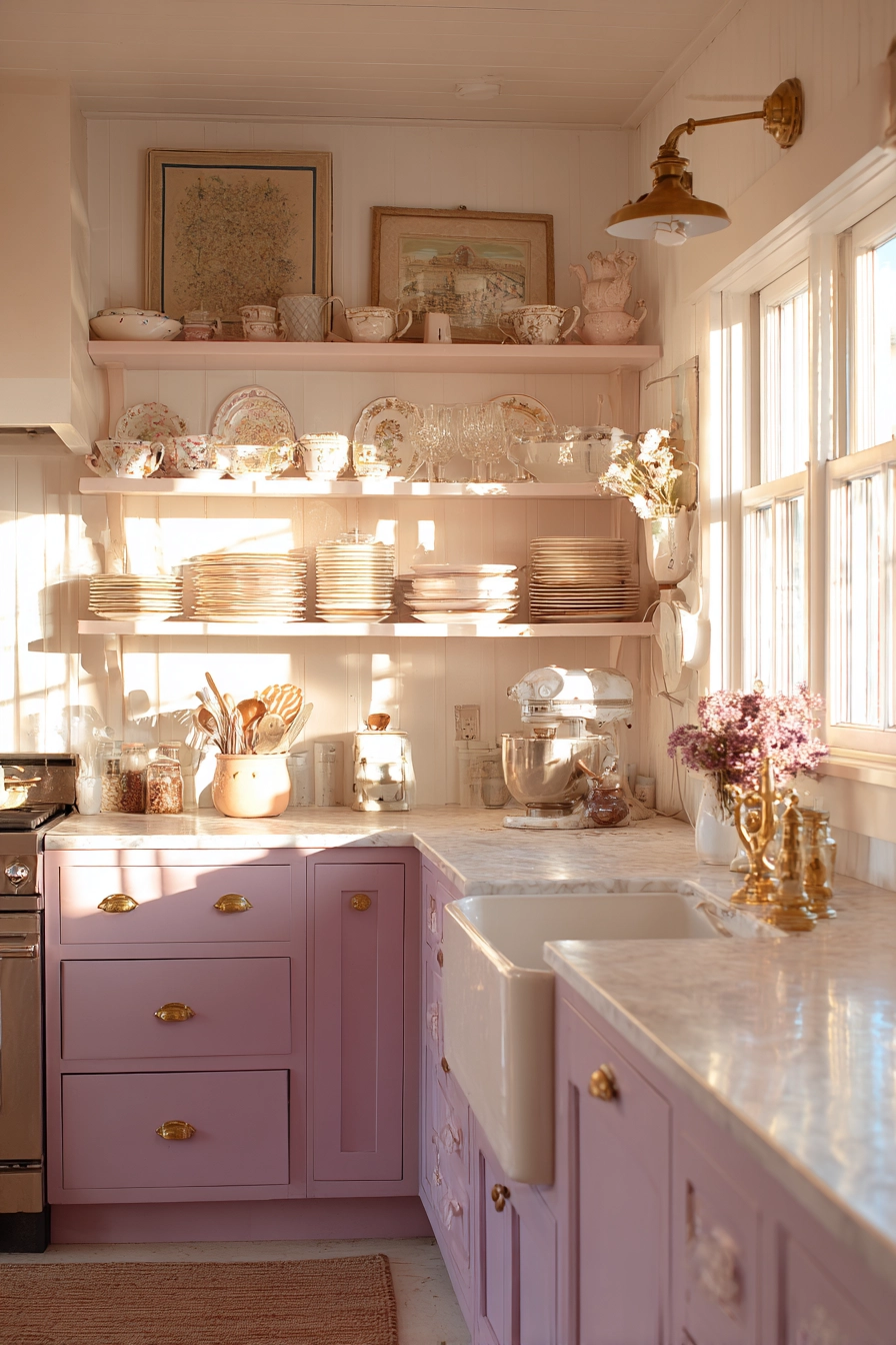 kitchen cabinets color combination 40