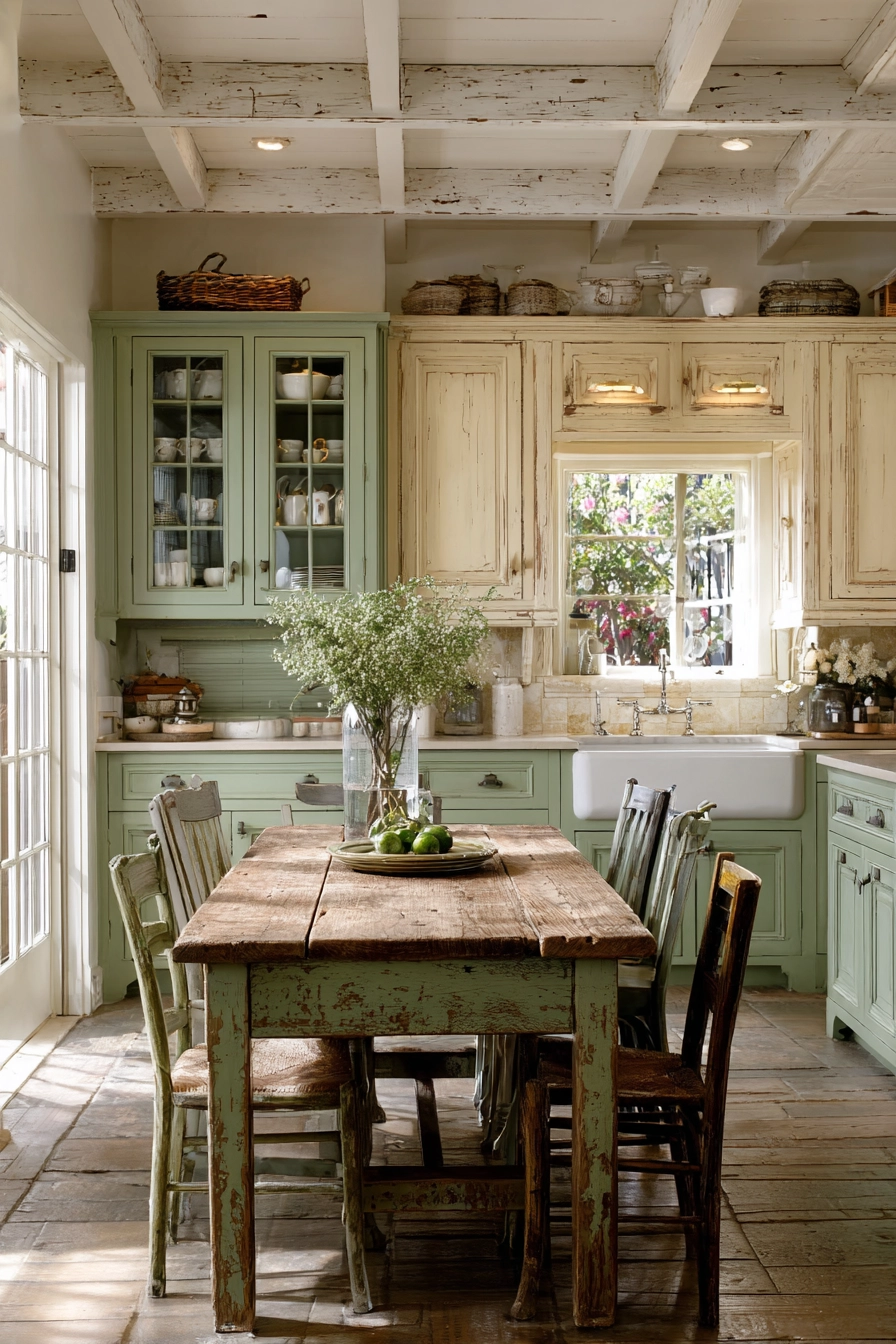 kitchen cabinets color combination 6