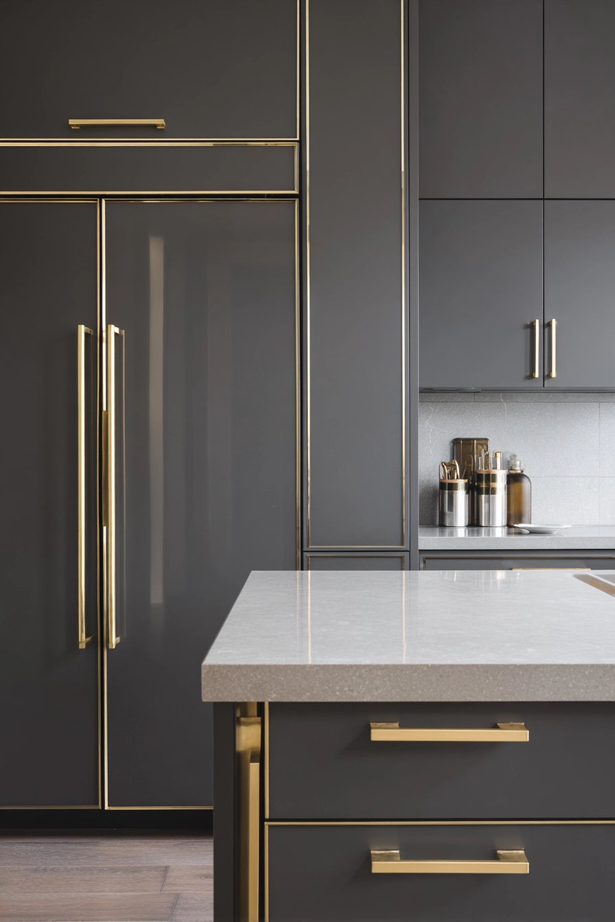 kitchen cabinets color combination 9