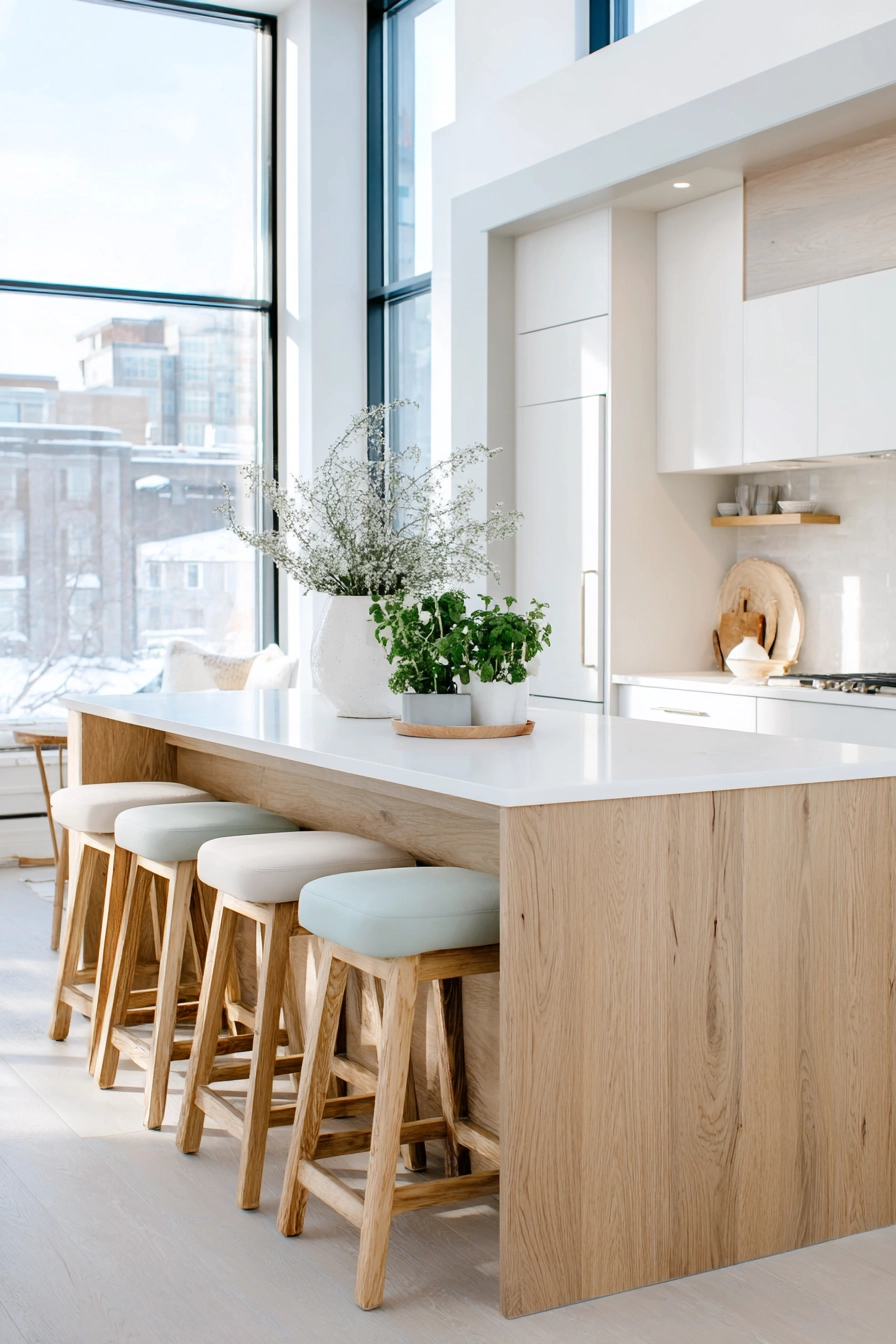 kitchen island with seating 14