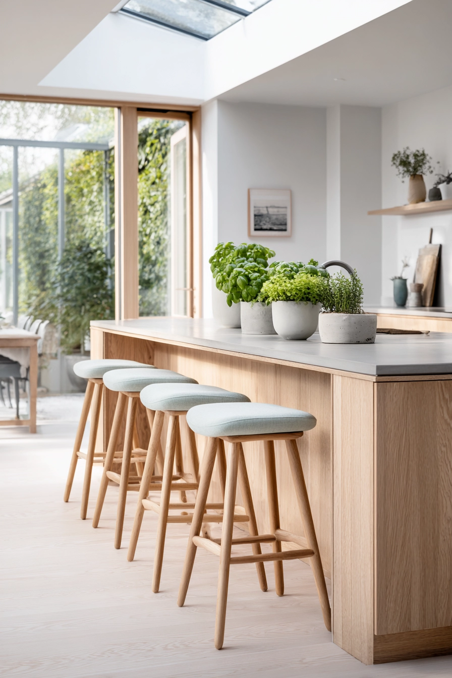 kitchen island with seating 16