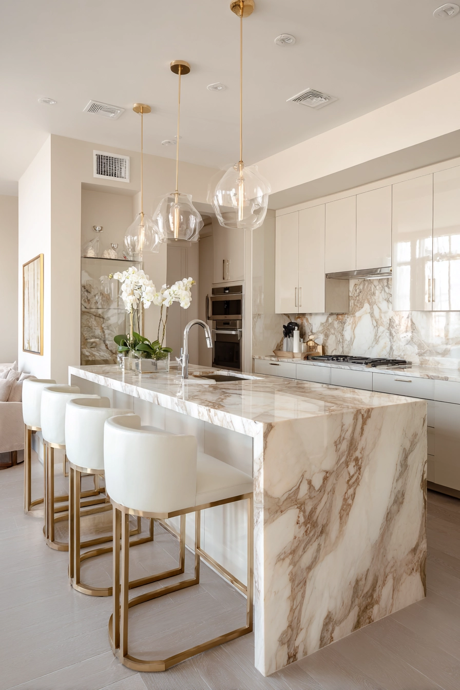 kitchen island with seating 18
