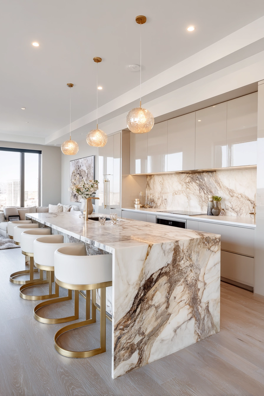 kitchen island with seating 19