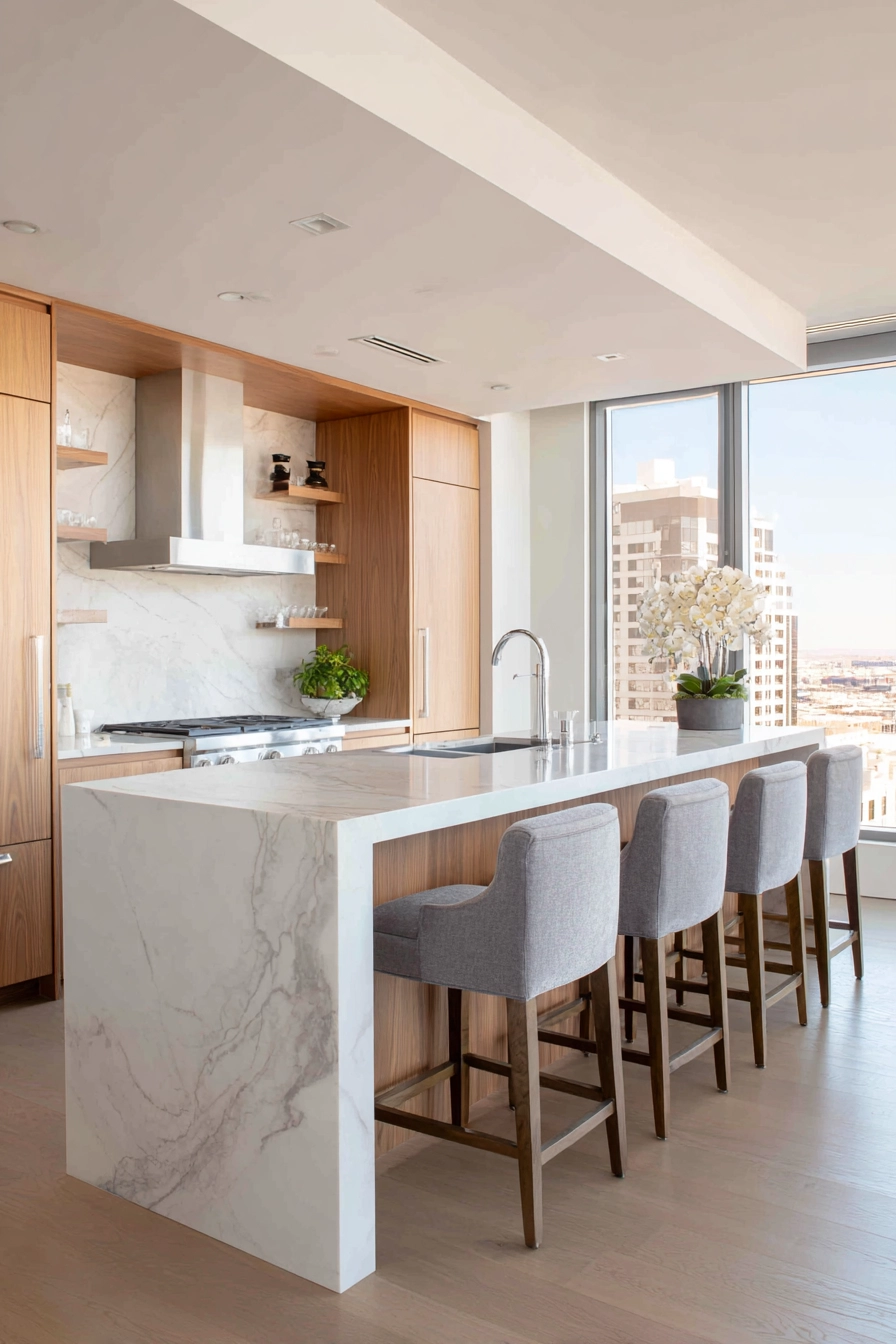 kitchen island with seating 2