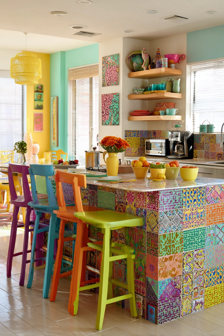 kitchen island with seating 25