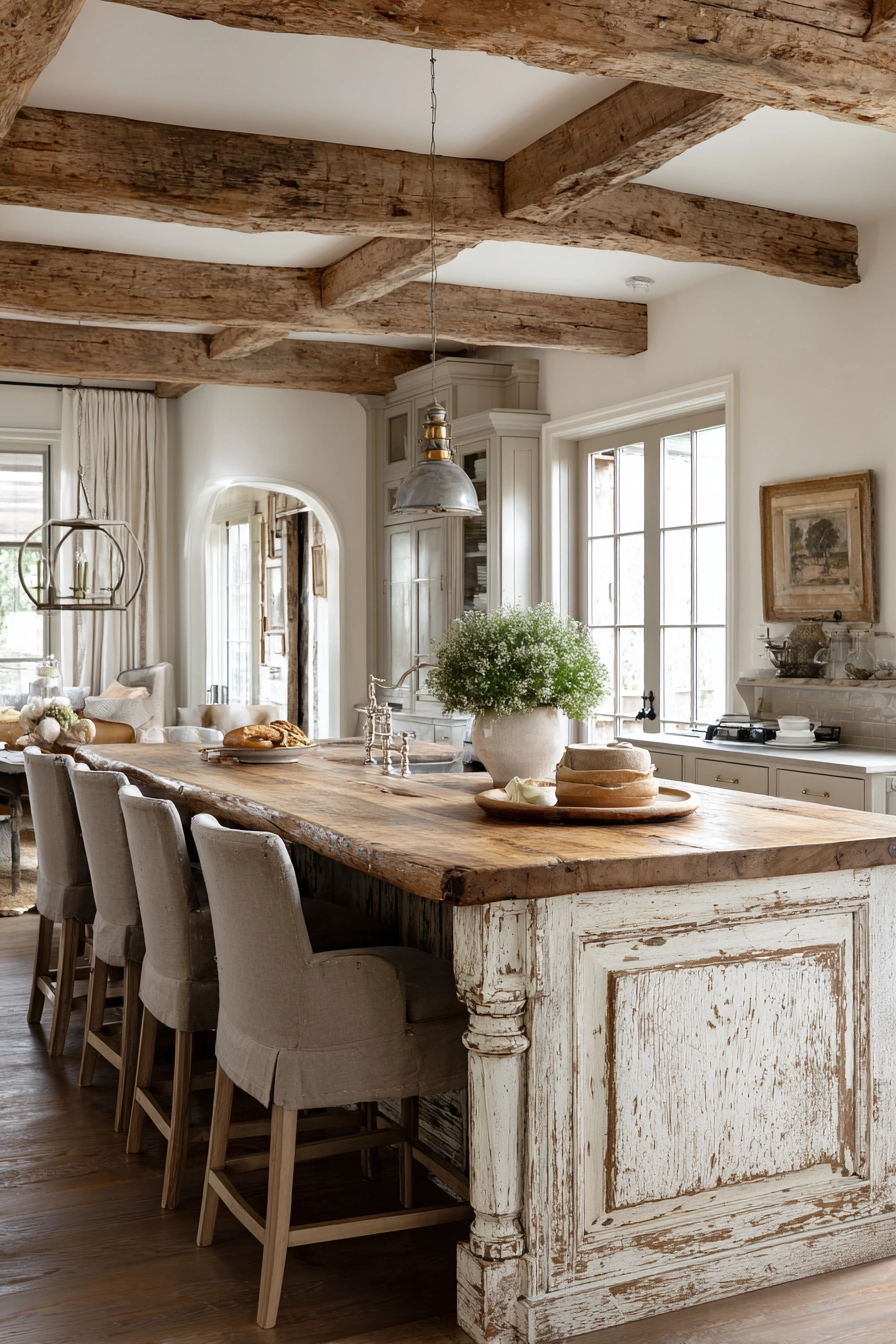 kitchen island with seating 6