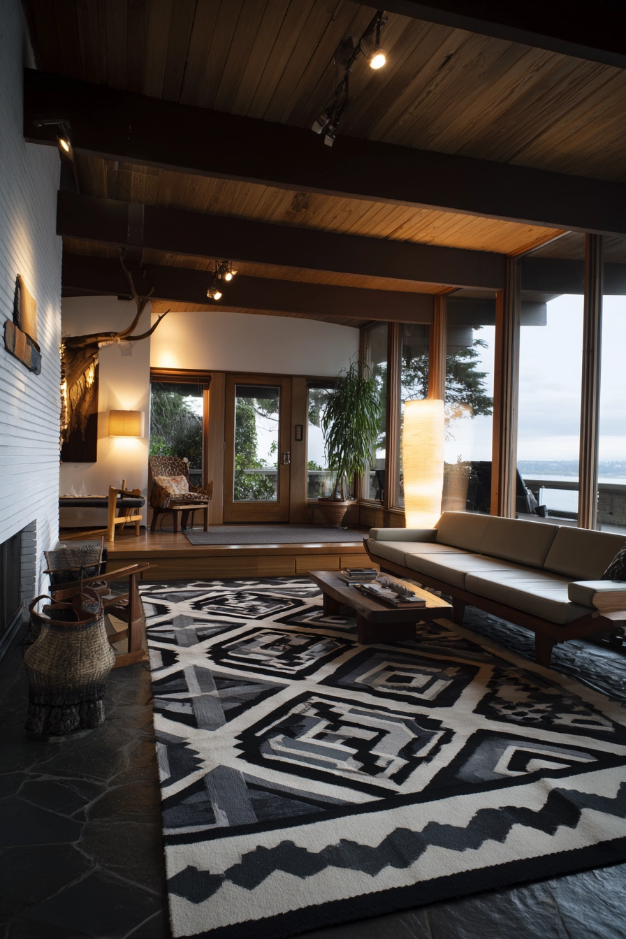 living room rug ideas 37