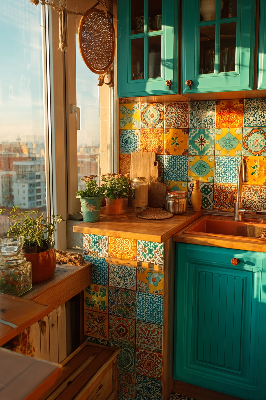 mini kitchen ideas small spaces 35