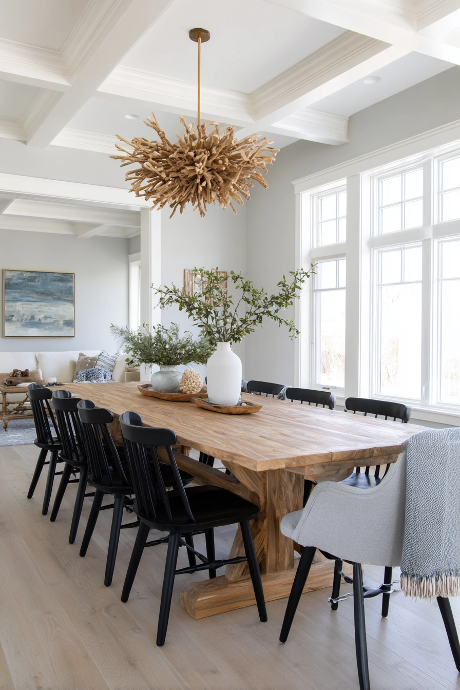 organic modern dining room 30