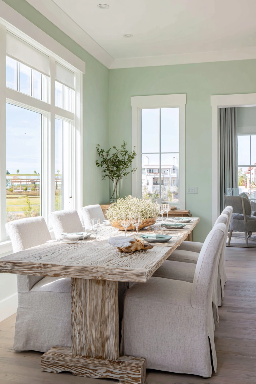 organic modern dining room 35