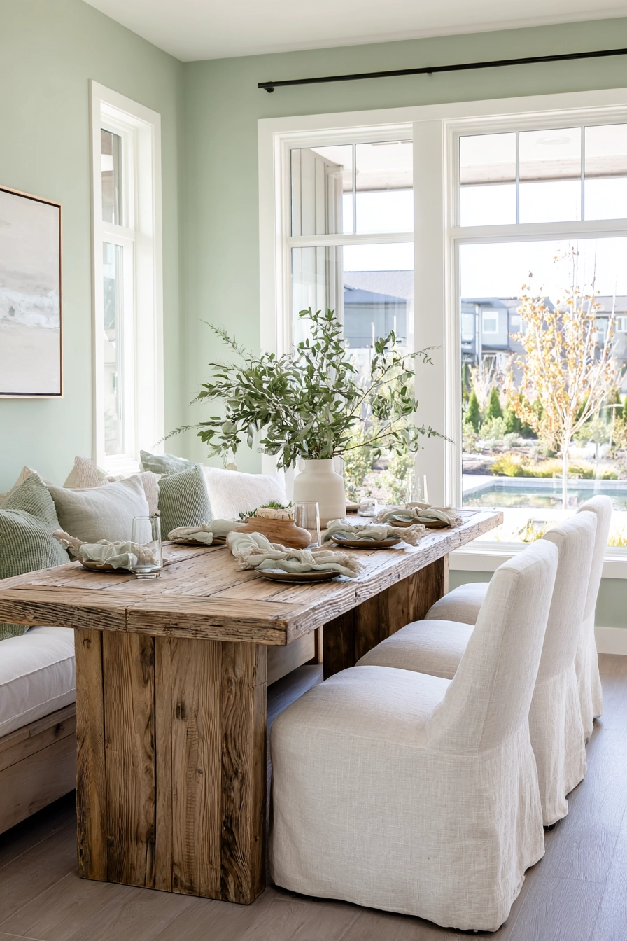 organic modern dining room 36