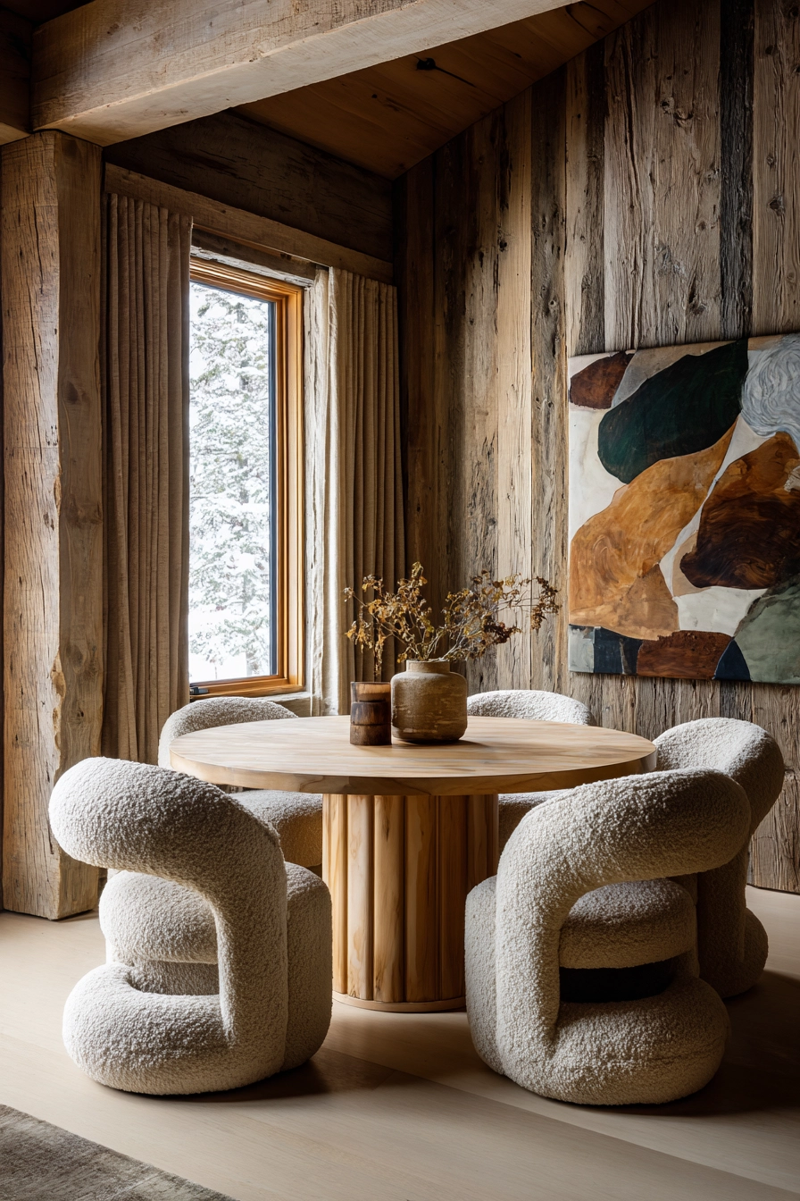 organic modern dining room 38