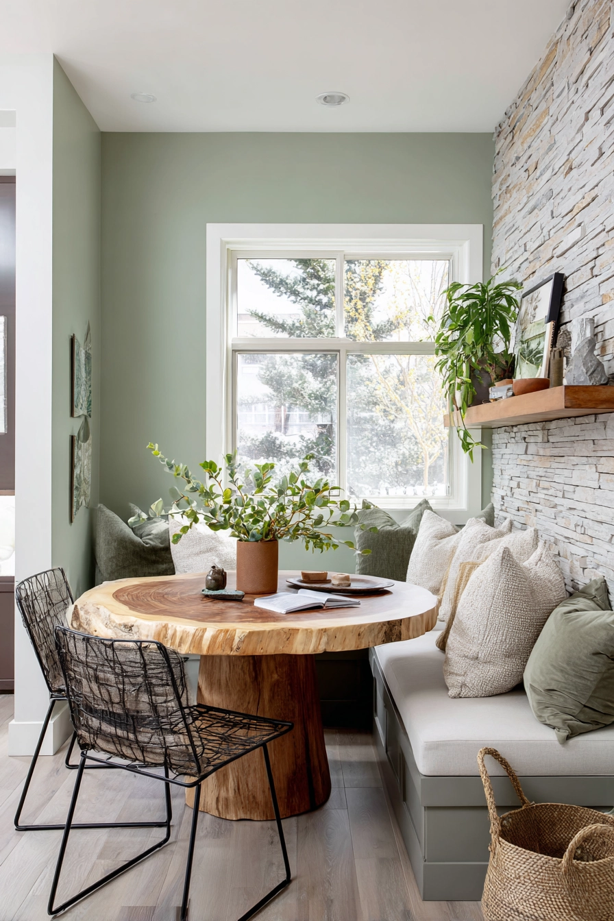 organic modern dining room 5