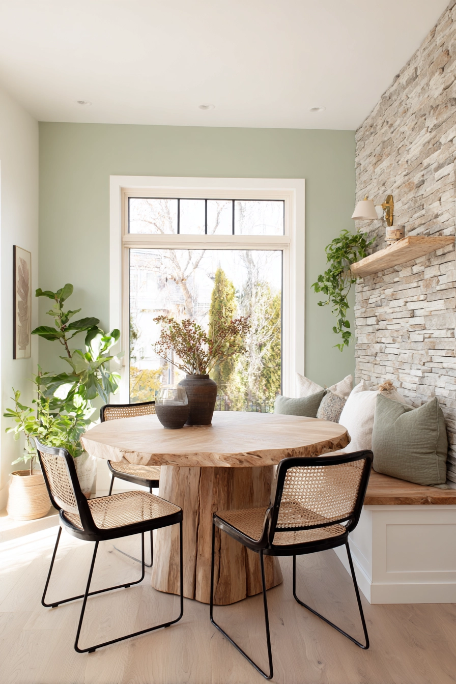 organic modern dining room 8