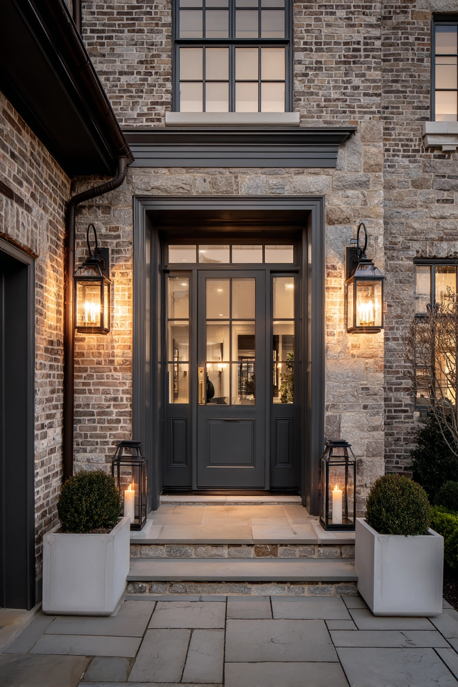 outside front door entryway ideas 13