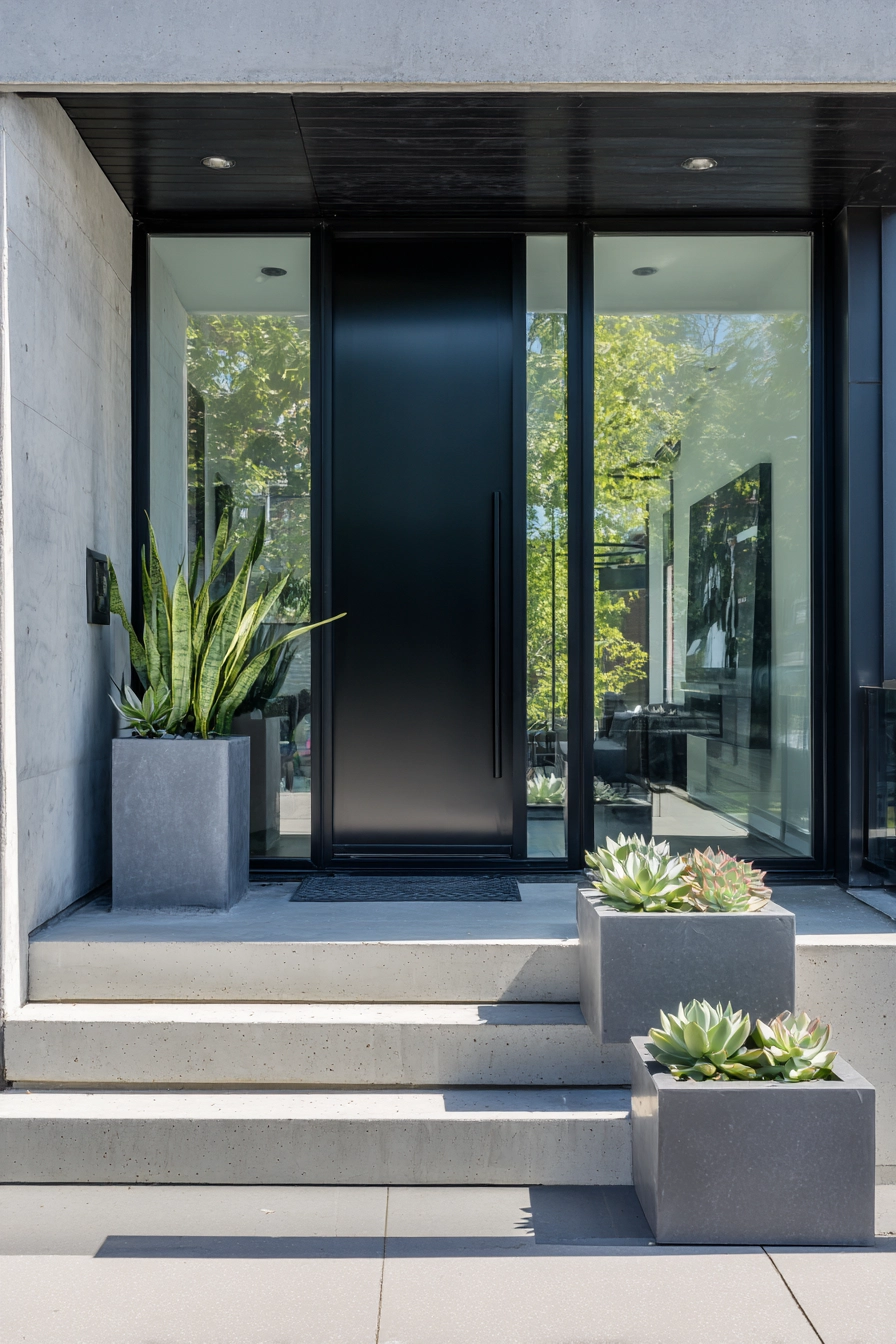 outside front door entryway ideas 21