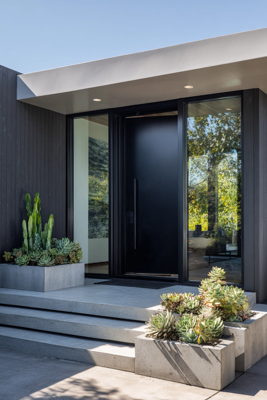 outside front door entryway ideas 23