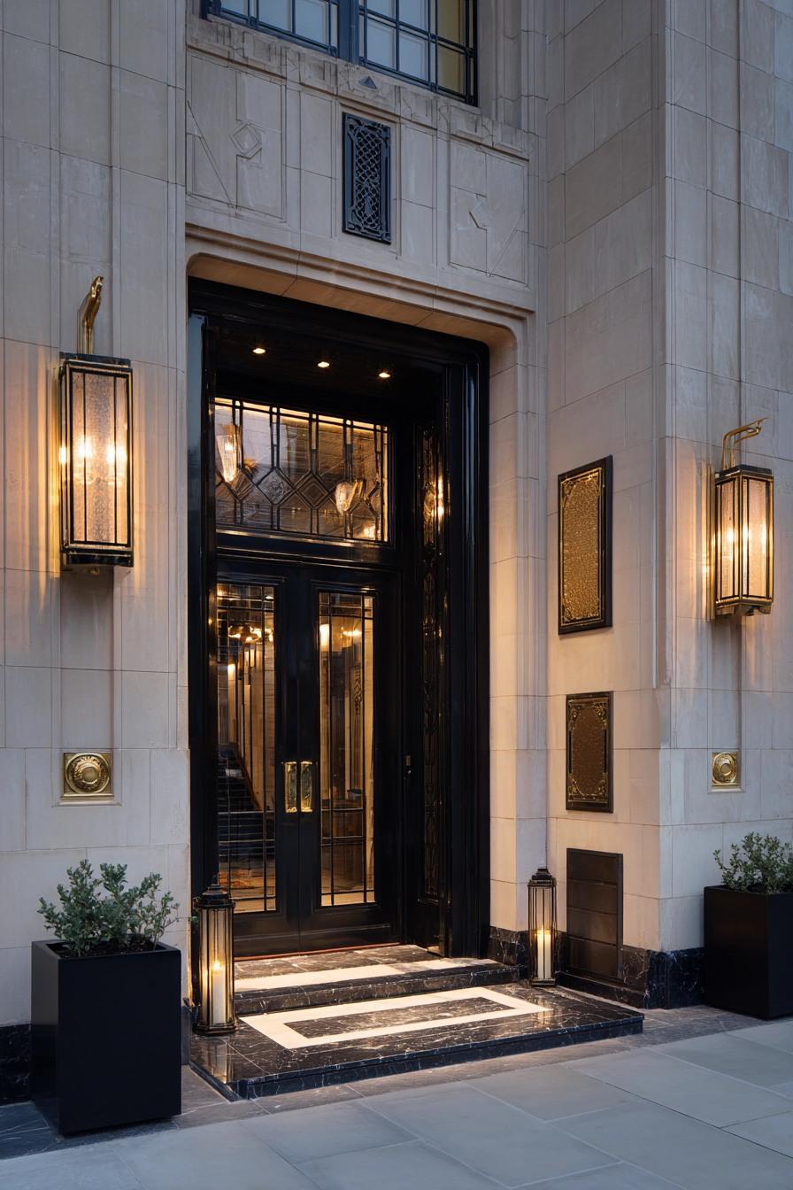 outside front door entryway ideas 30