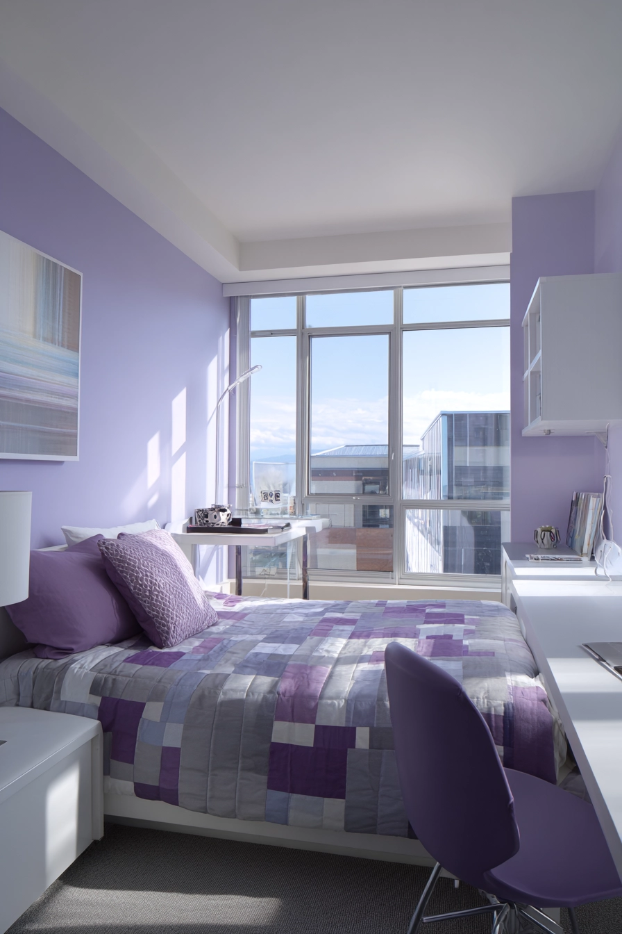 purple bedroom ideas 21
