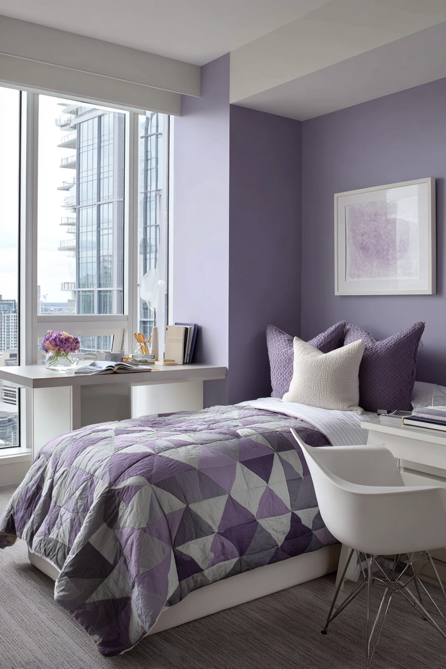 purple bedroom ideas 23