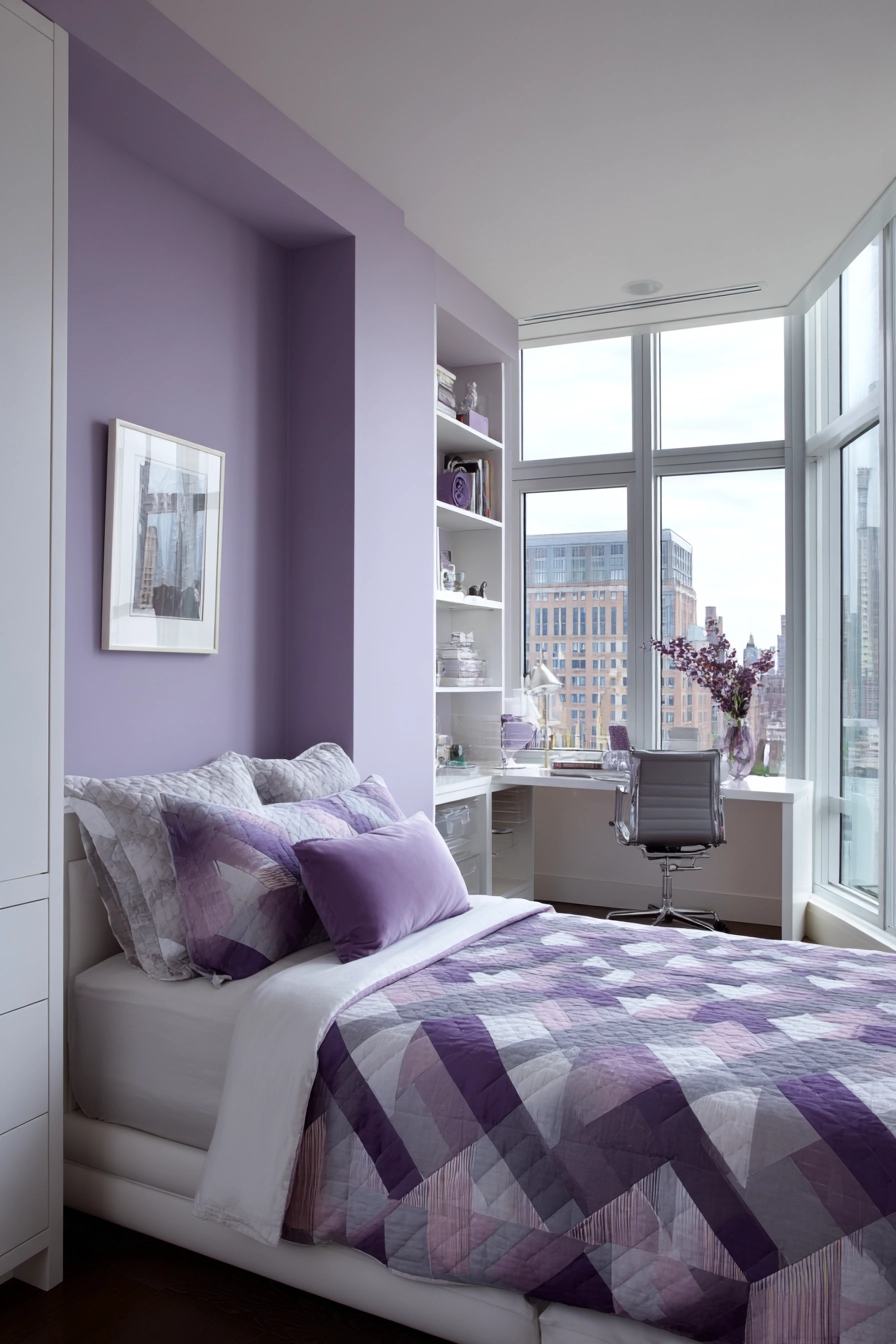 purple bedroom ideas 24
