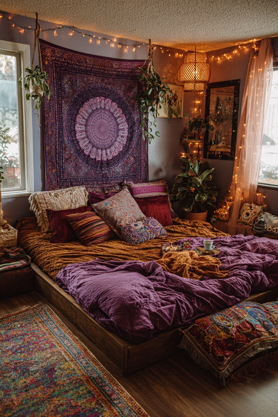 purple bedroom ideas 26