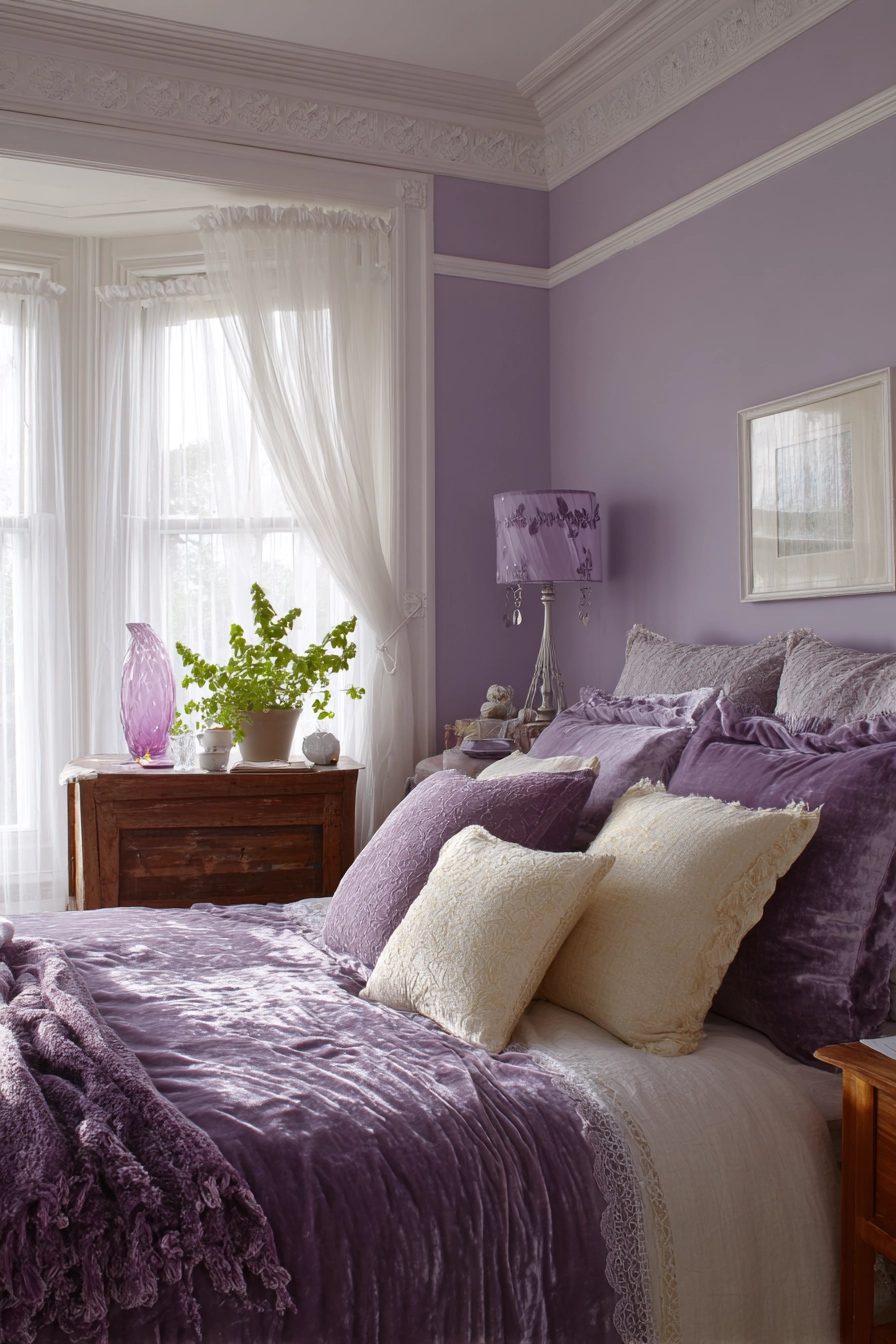 purple bedroom ideas 3