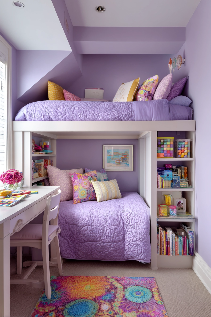 purple bedroom ideas 36