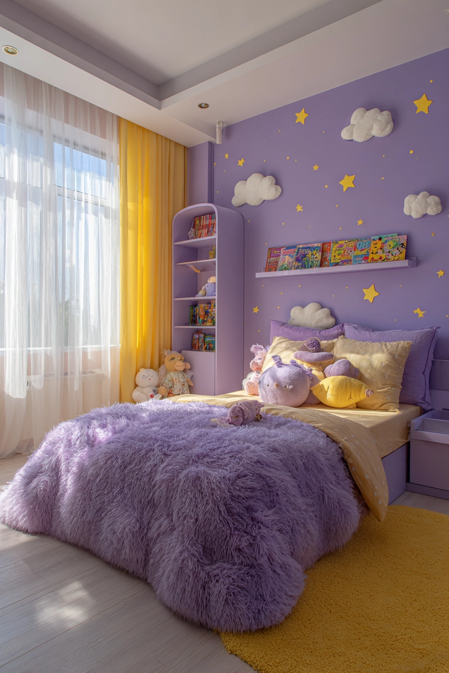 purple bedroom ideas 9