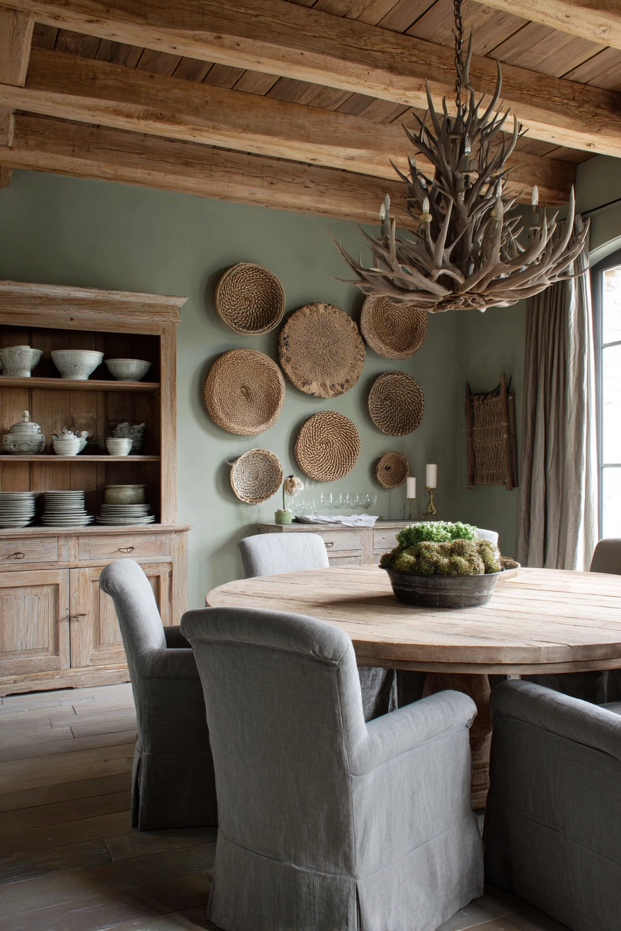 rustic dining room ideas 11