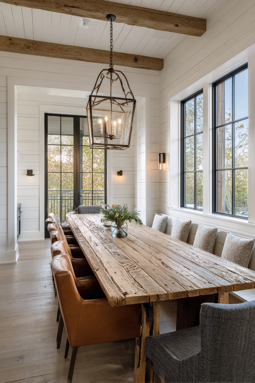 rustic dining room ideas 13