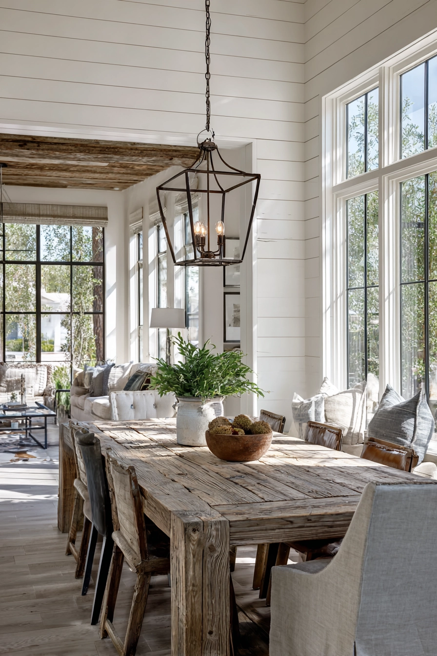 rustic dining room ideas 14