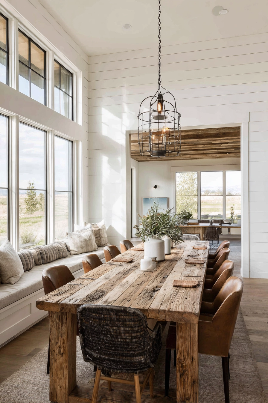 rustic dining room ideas 15