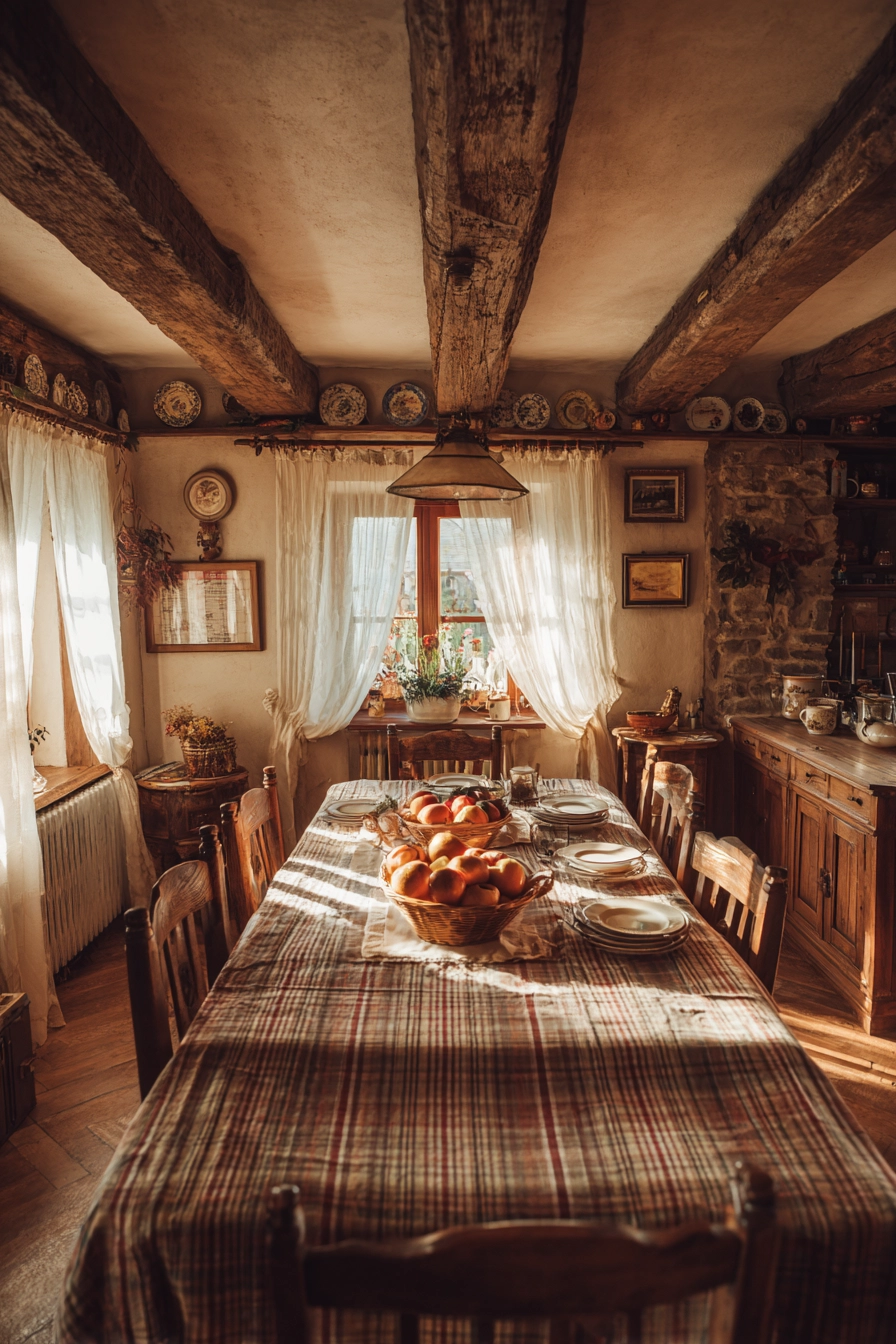 rustic dining room ideas 17