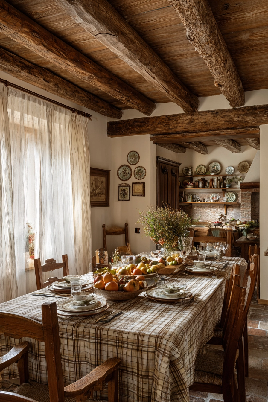 rustic dining room ideas 19