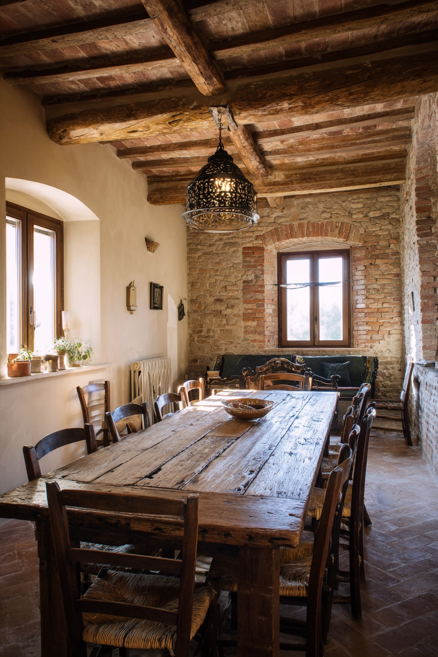 rustic dining room ideas 2