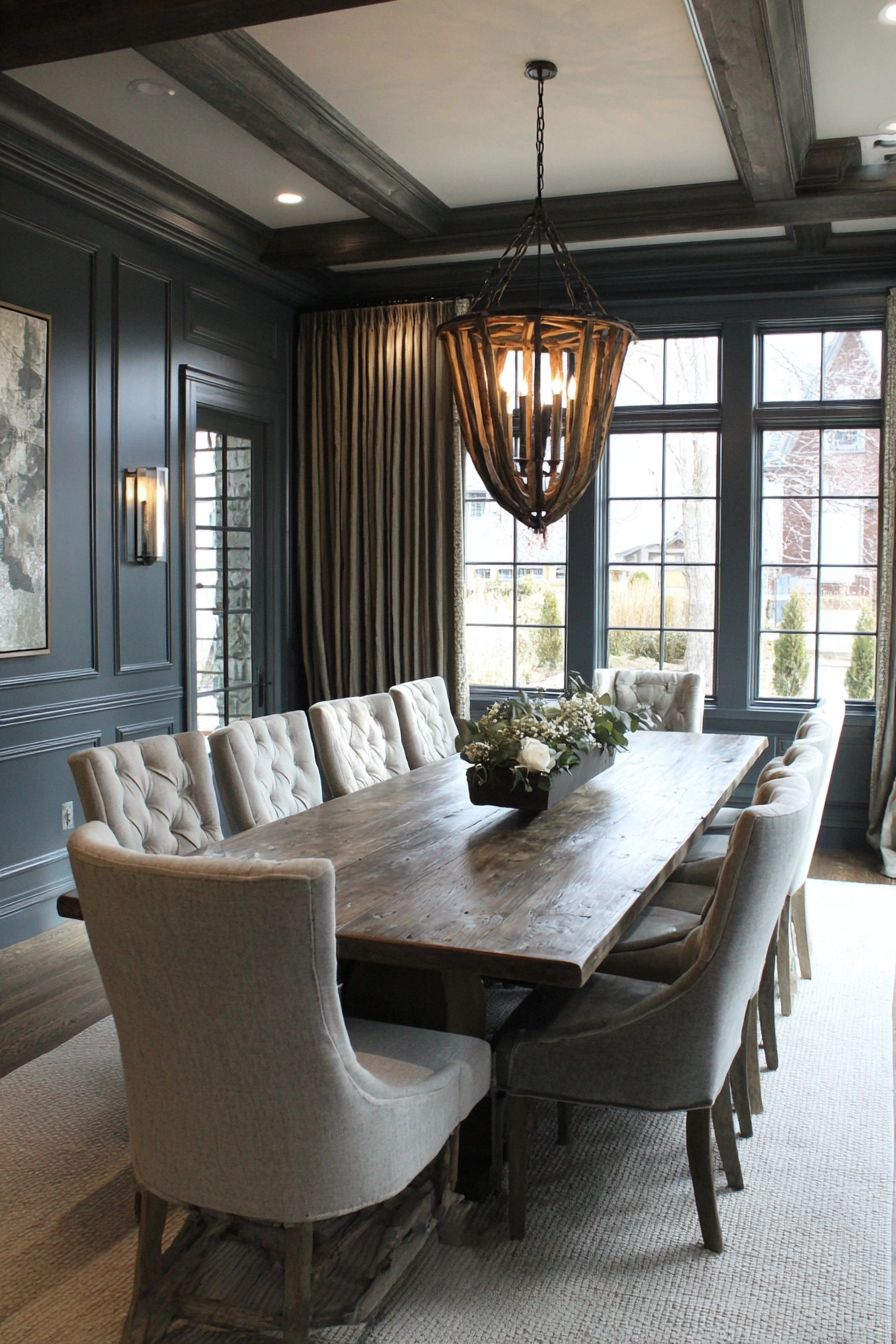 rustic dining room ideas 30