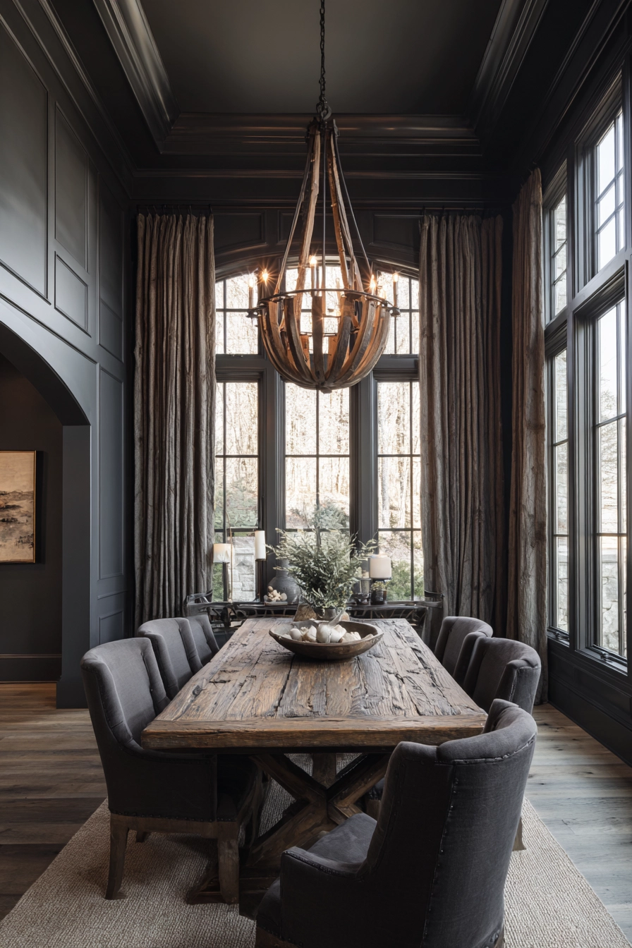 rustic dining room ideas 32