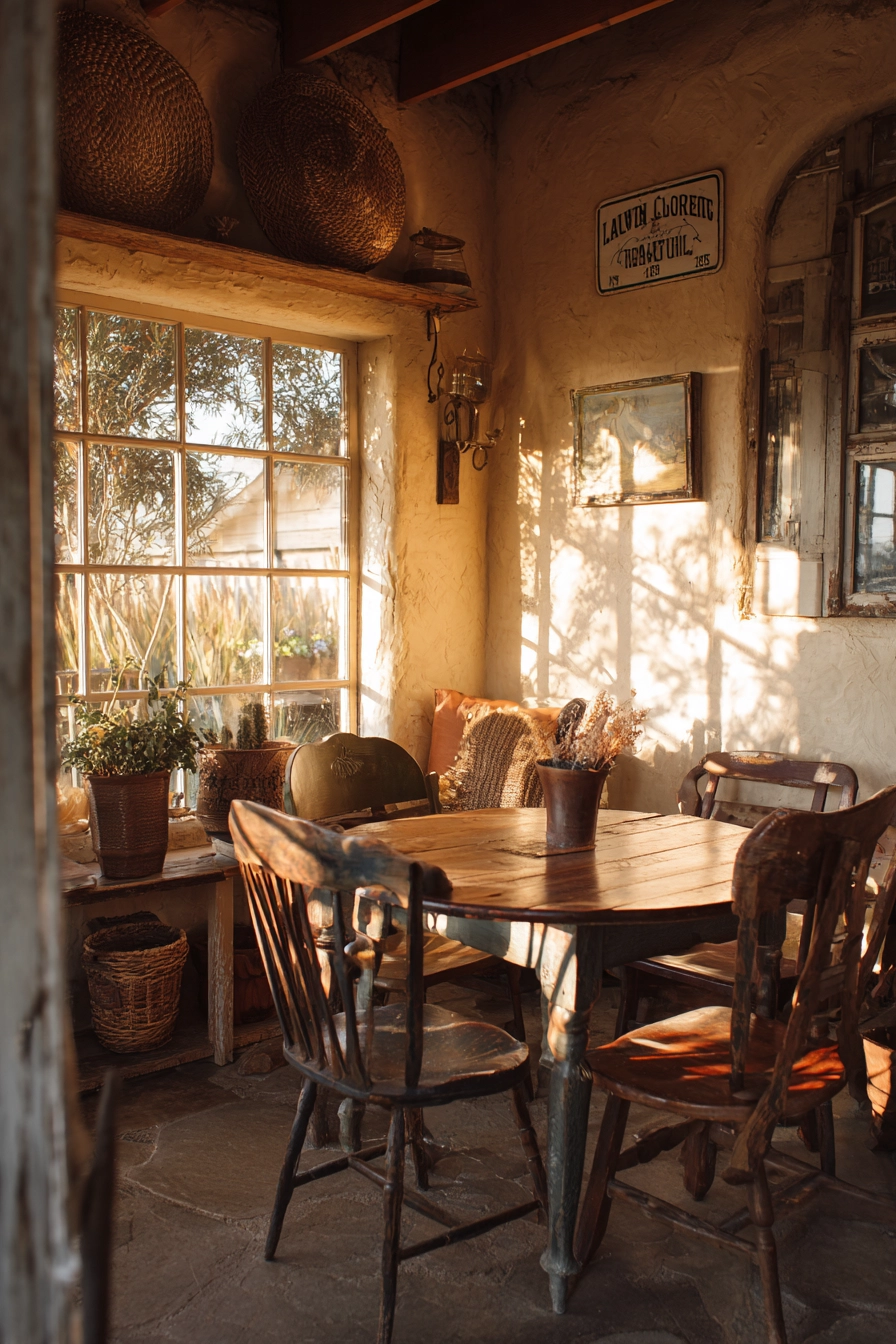 rustic dining room ideas 37