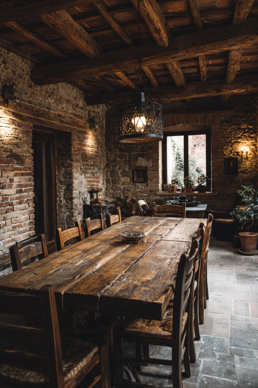 rustic dining room ideas 4