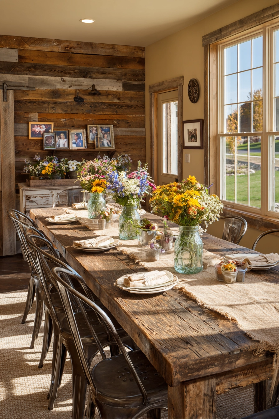 rustic dining room ideas 5