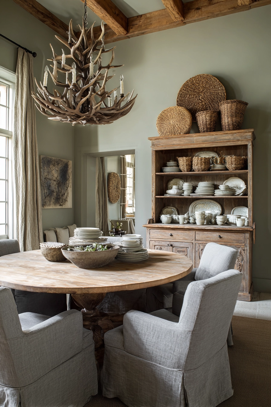 rustic dining room ideas 9