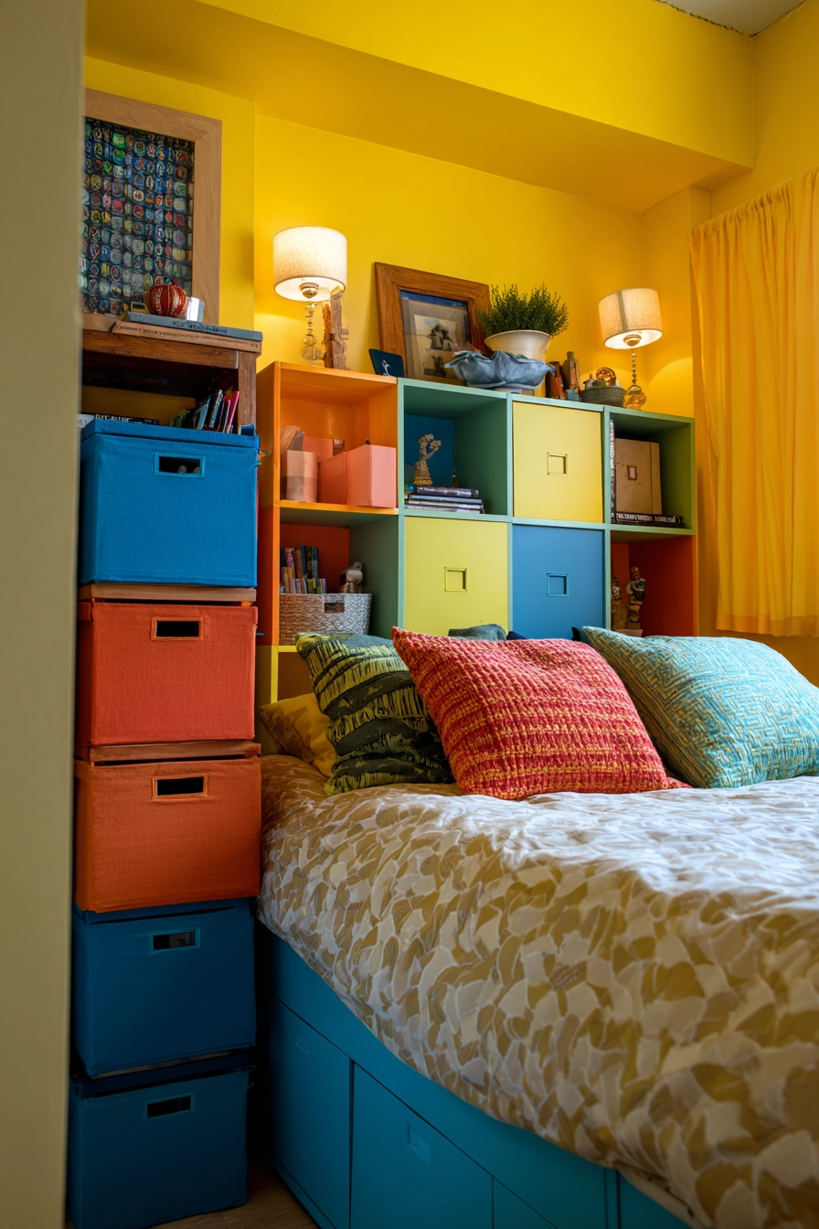 small bedroom storage ideas 28