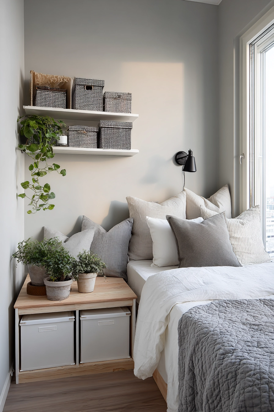 small bedroom storage ideas 8