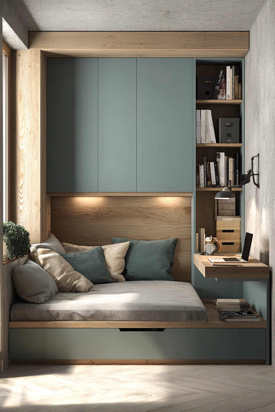 small bedroom storage ideas 9